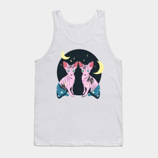 Sphynx Twins Tank Top